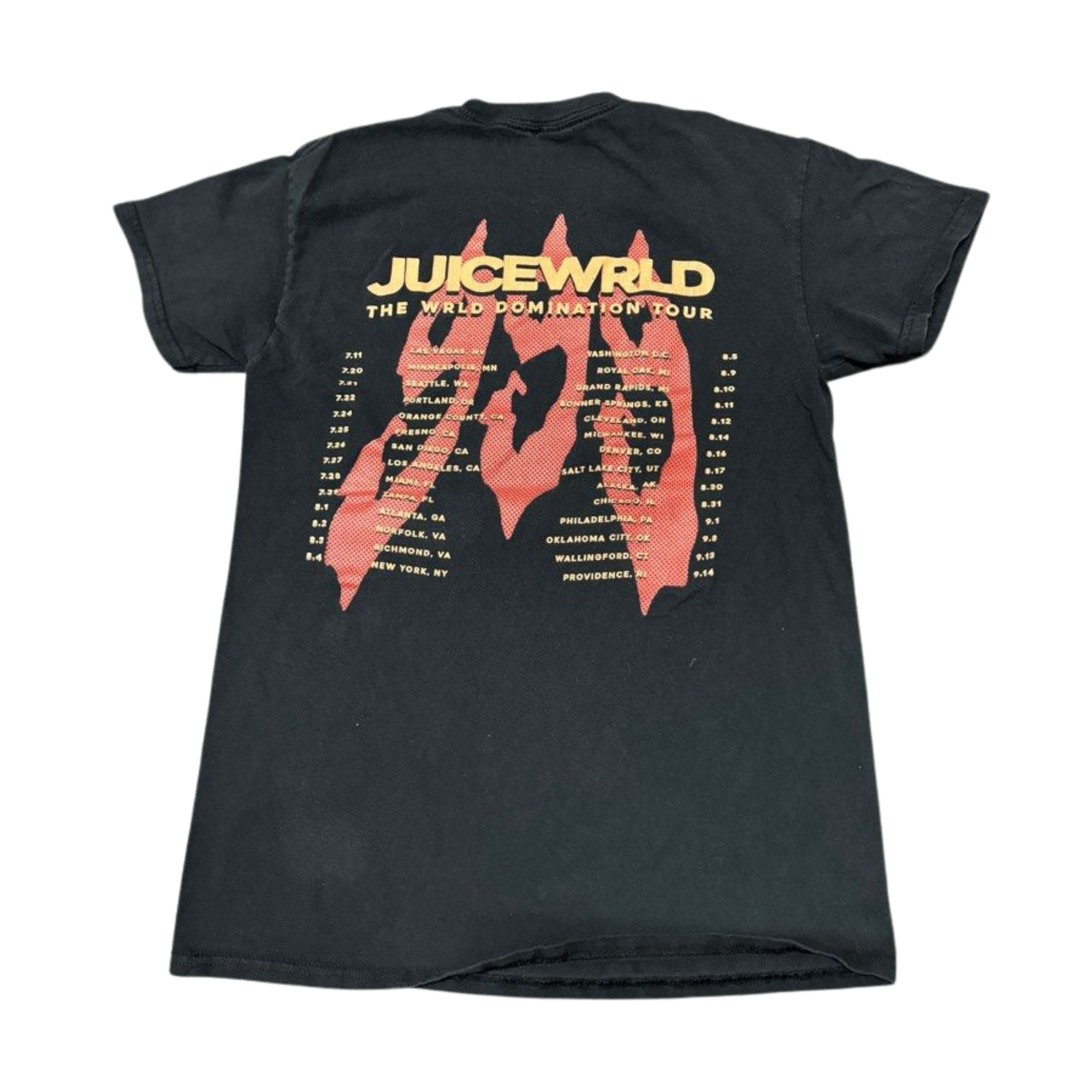 WRLD Domination Tour Exclusive T-Shirt Size L