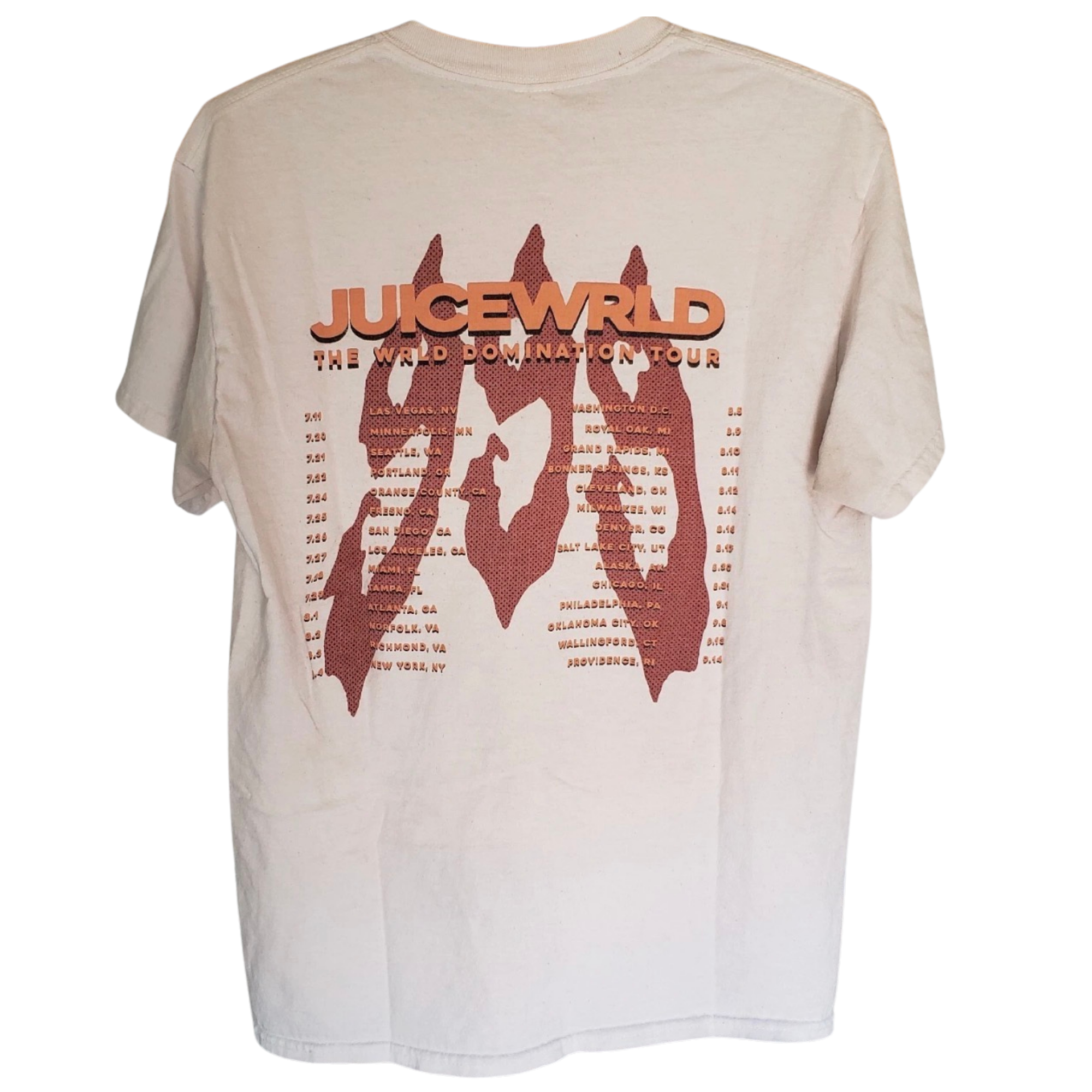 WRLD Domination Tour Exclusive T-Shirt