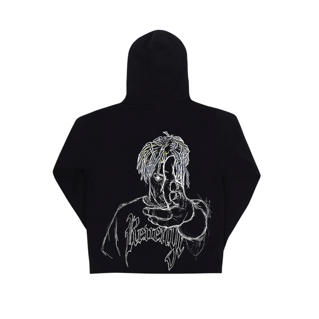 Revenge Sketch Hoodie Size Large