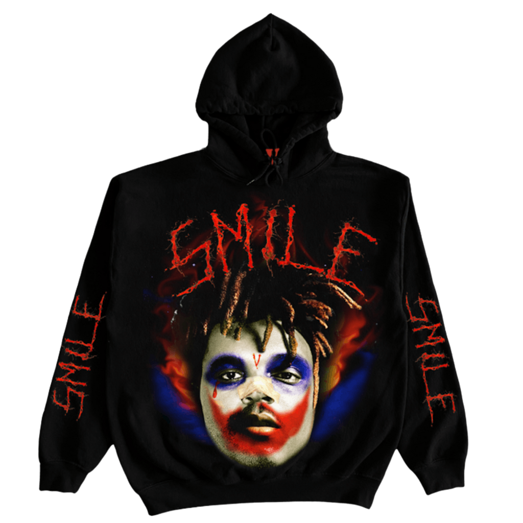 Vlone x Xo Smile Hoodie Size Medium