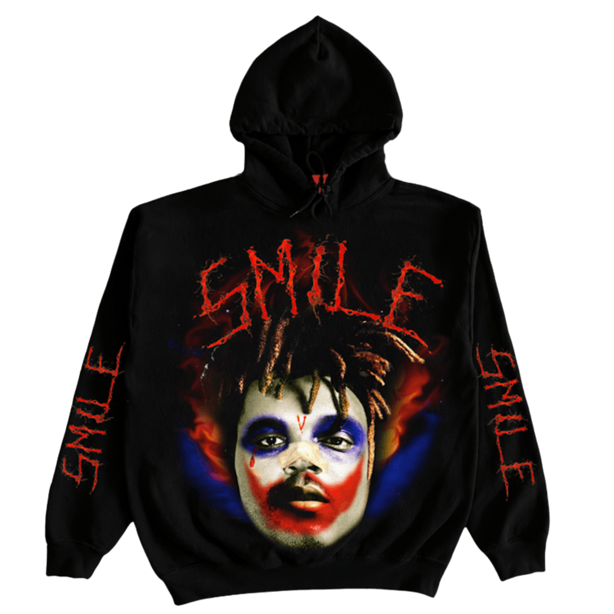 Vlone x Xo Smile Hoodie Size Medium
