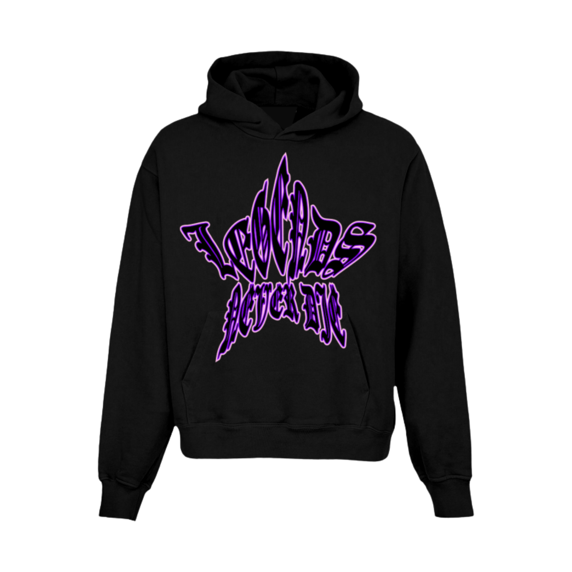 Vlone Legends Never Die Hoodie Size M