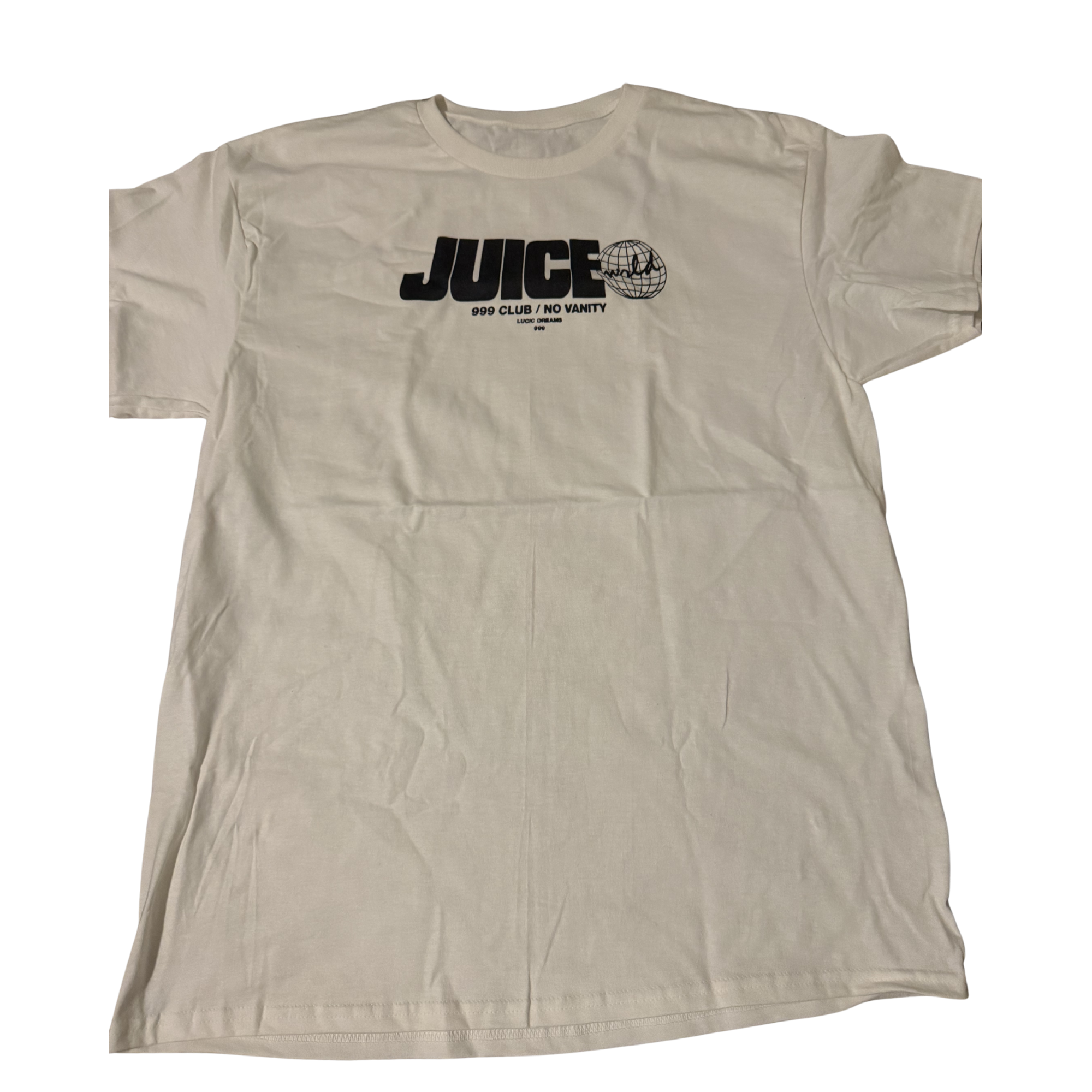 Juice 2018 Misprint Text T-Shirt Size Large