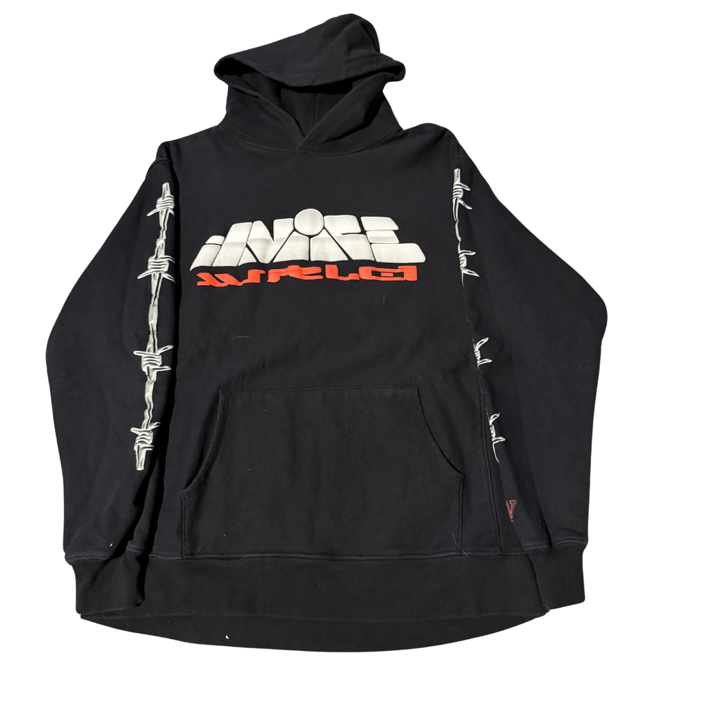 Vlone Barbed Wire Hoodie Size Large
