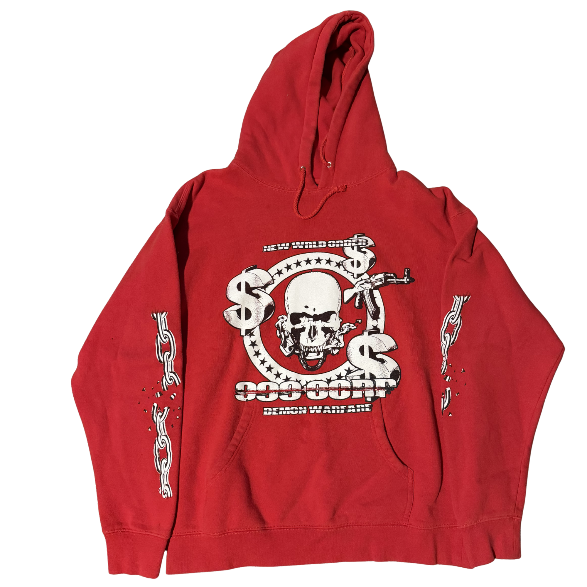 999 Militia Hoodie Size Large