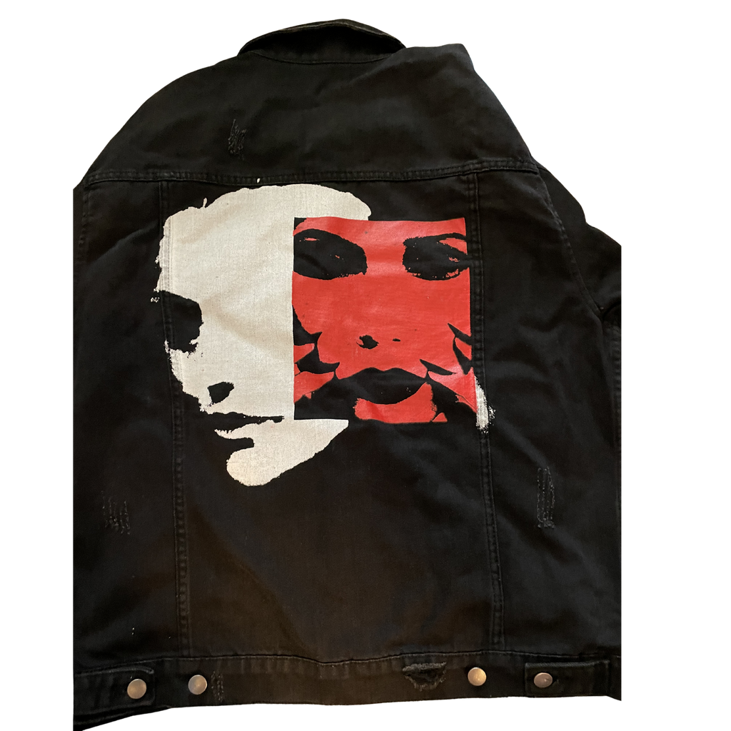No Vanity Denim Jacket  Size Large