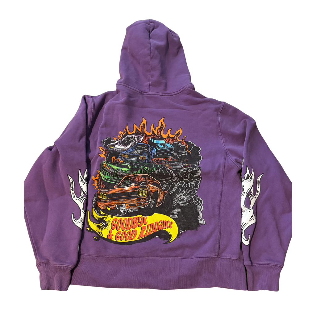 Goodbye & Good Riddance Anniversary Hoodie Size Medium