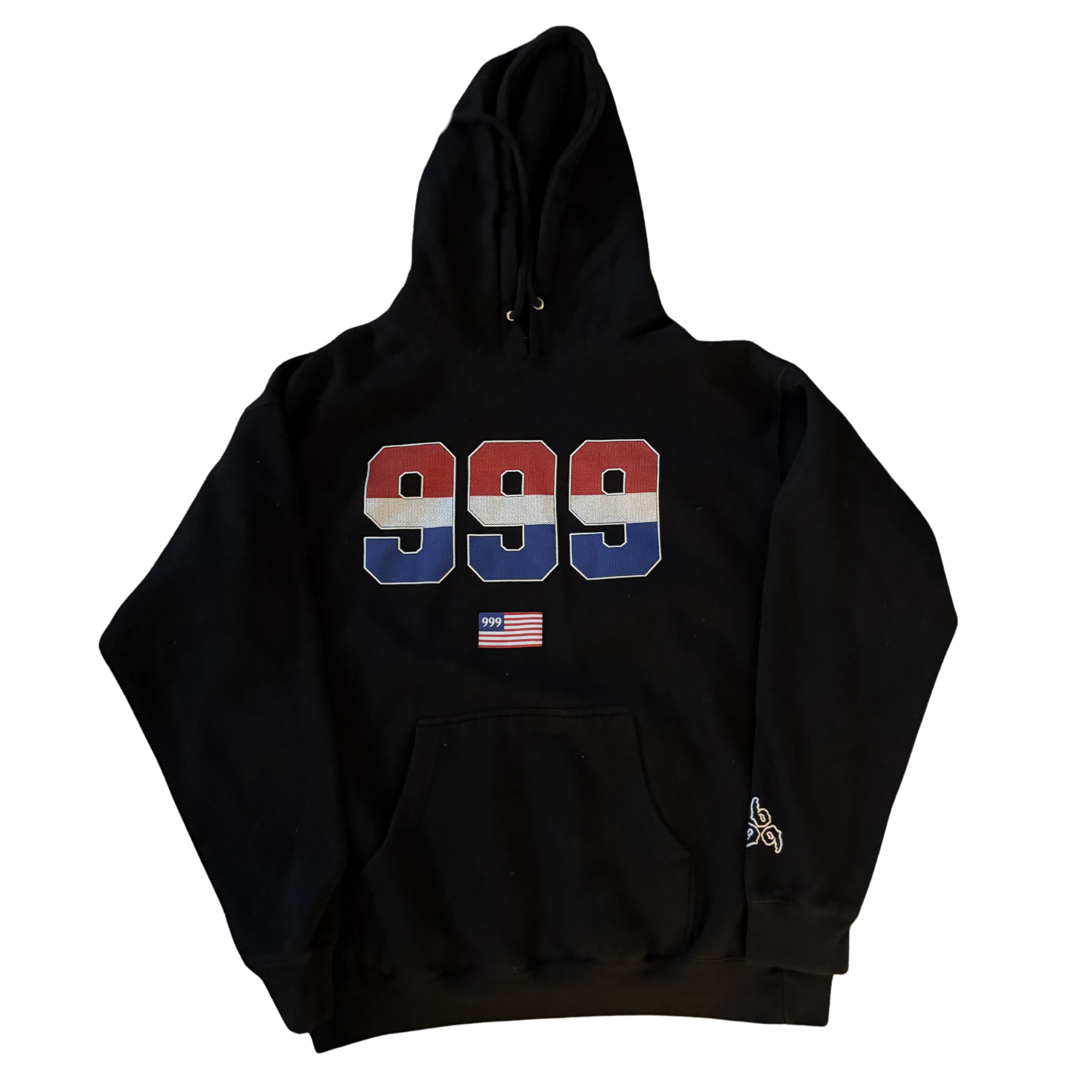 999 4th Hoodie Size XL