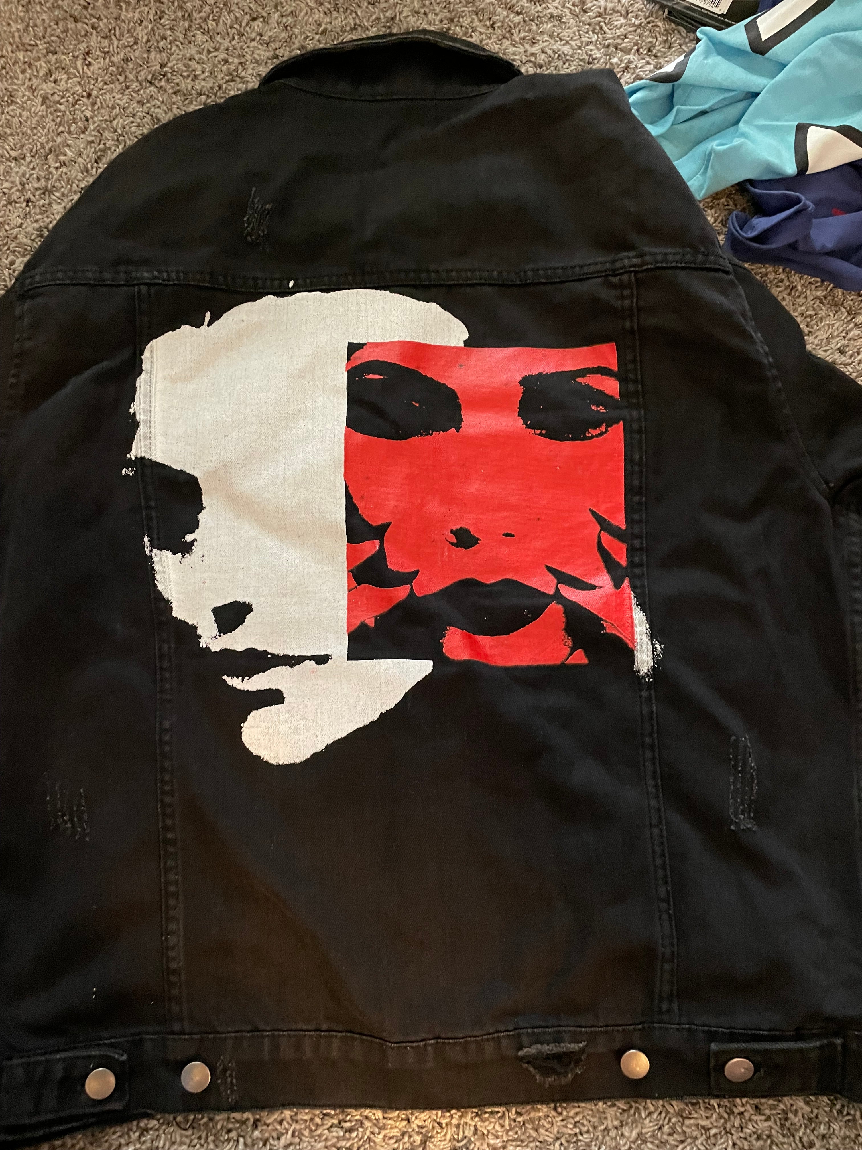 Forget Me Denim Jacket Size Large