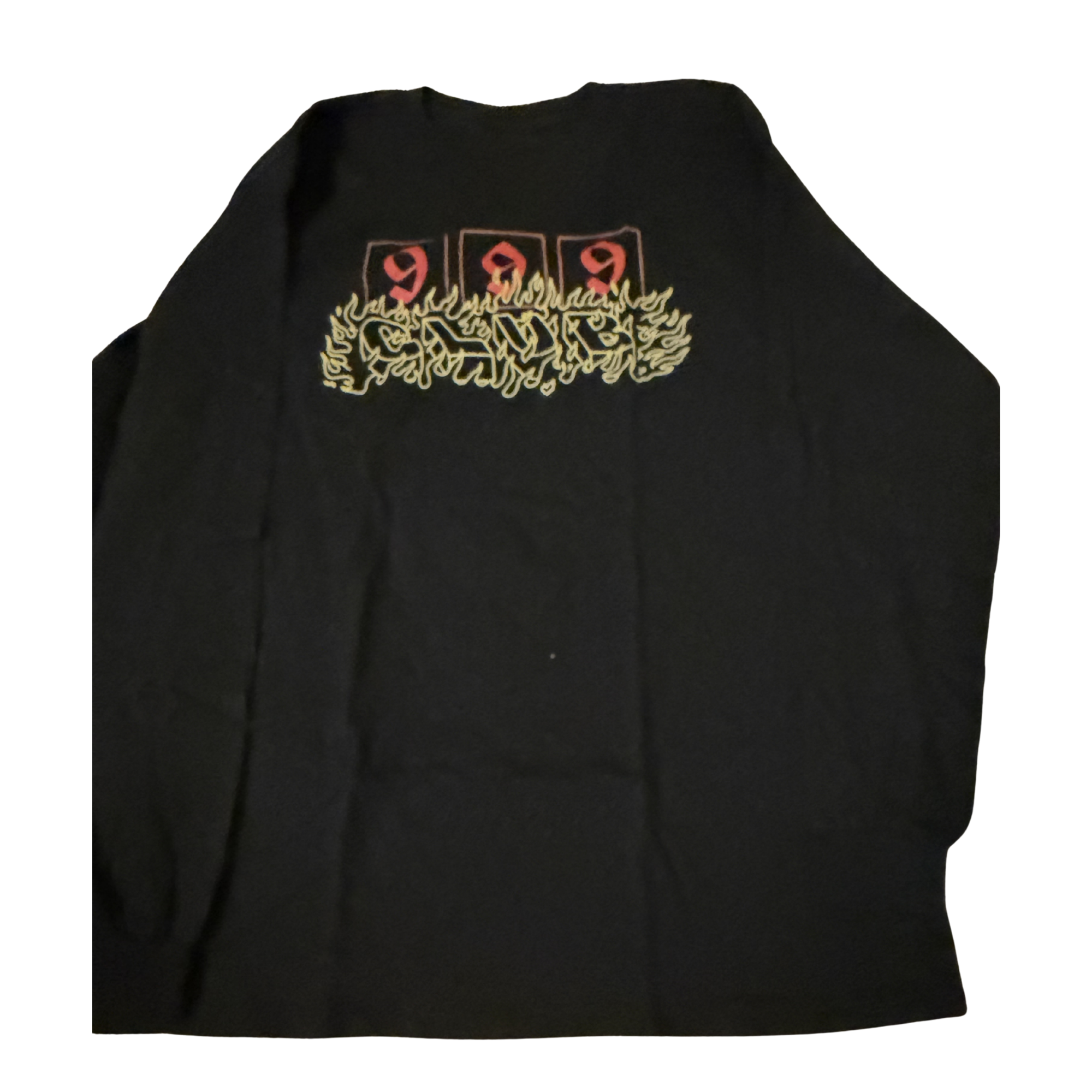 Precaución Inflamable Manga Larga Talla M, L, XXL