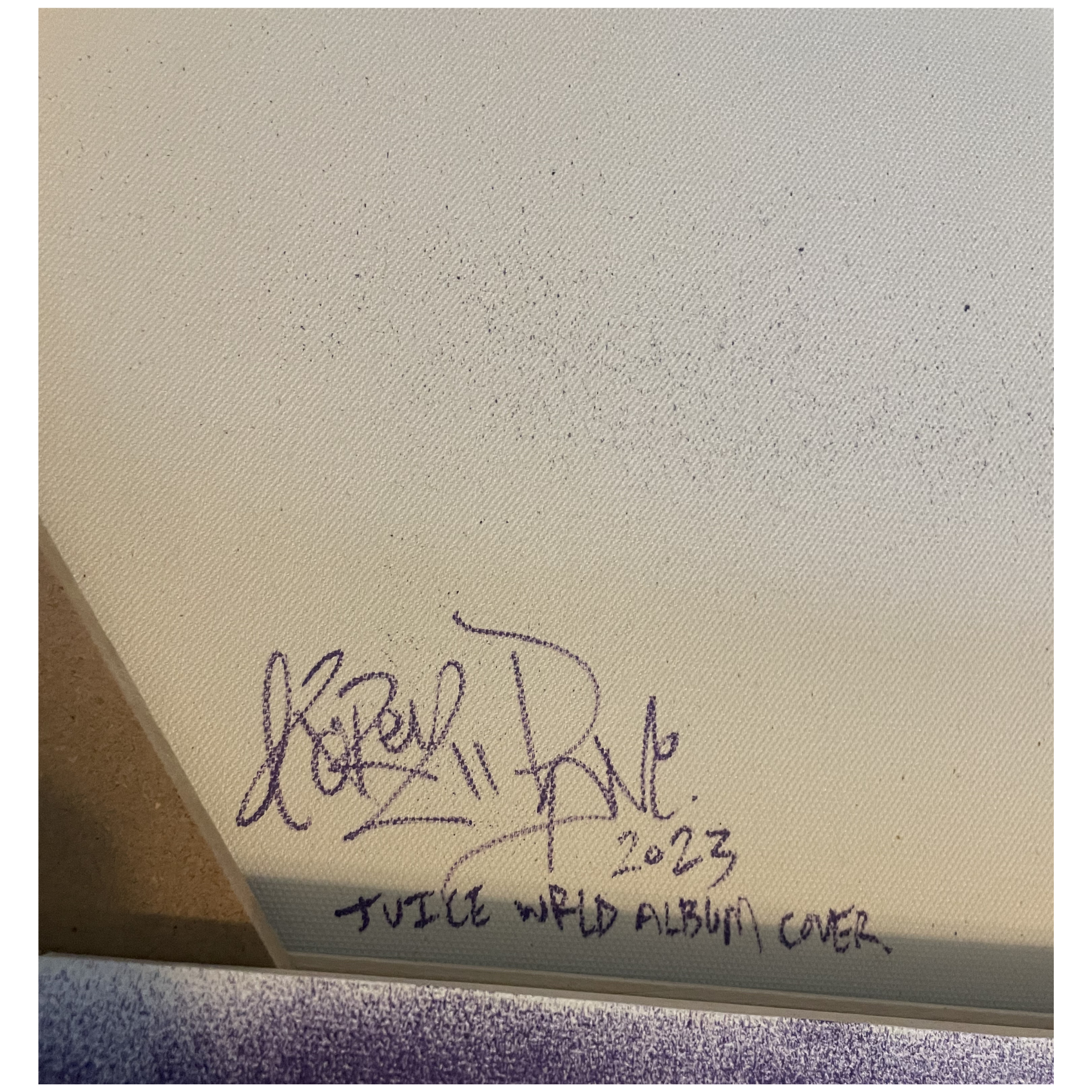 Hand Painted LND Canvas