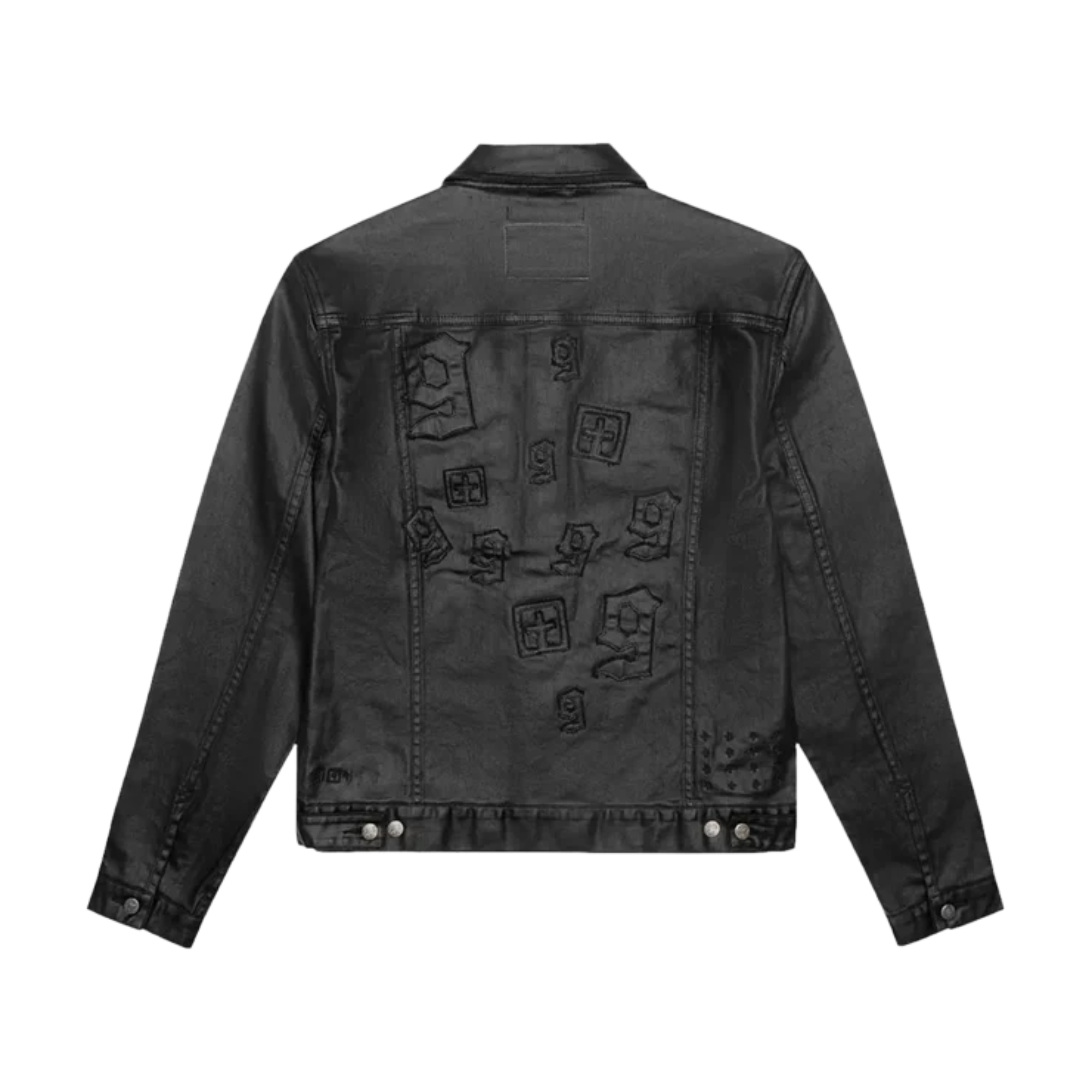 Ksubi Black Wax Jacket Size XL