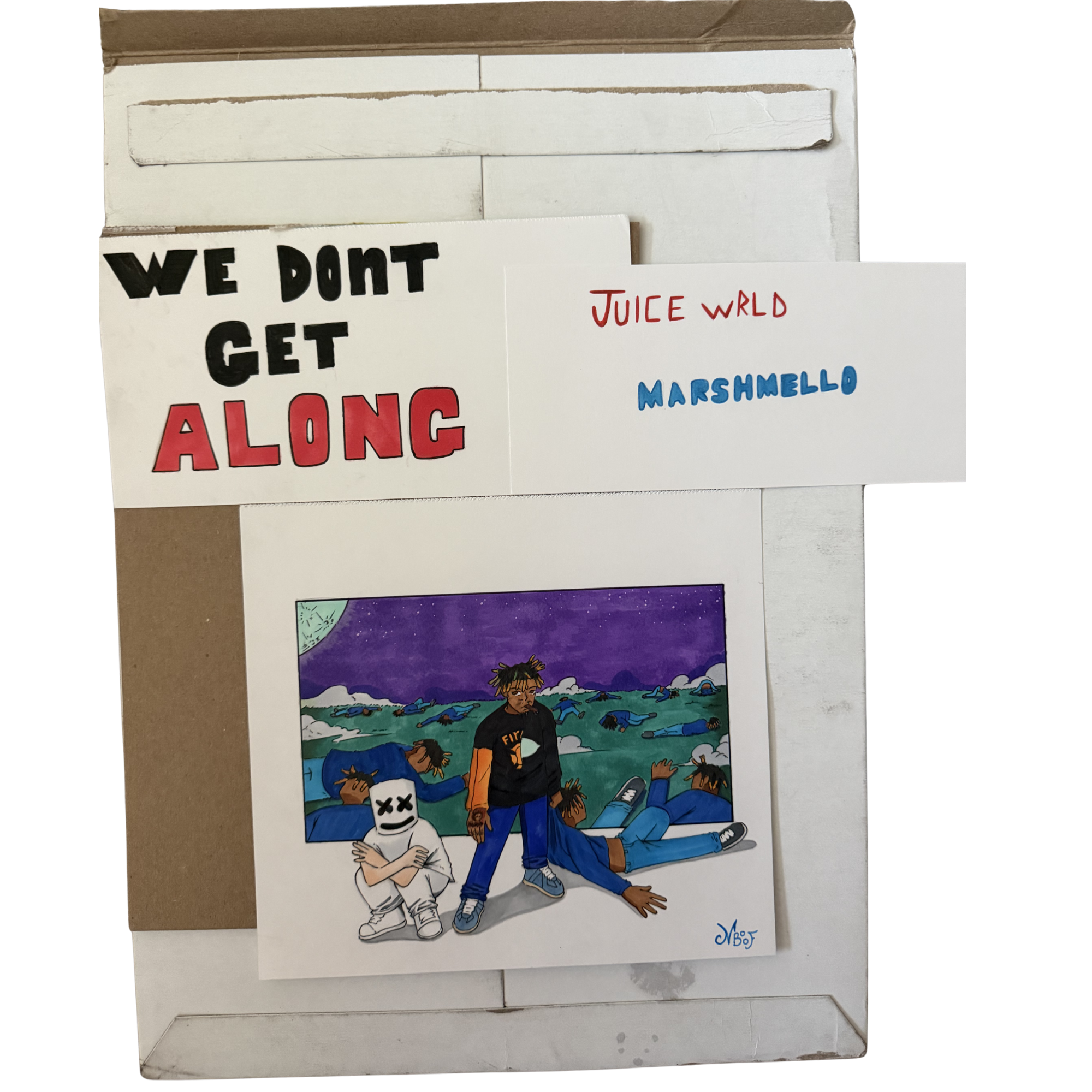 We Don't Get Along Single Cover v1