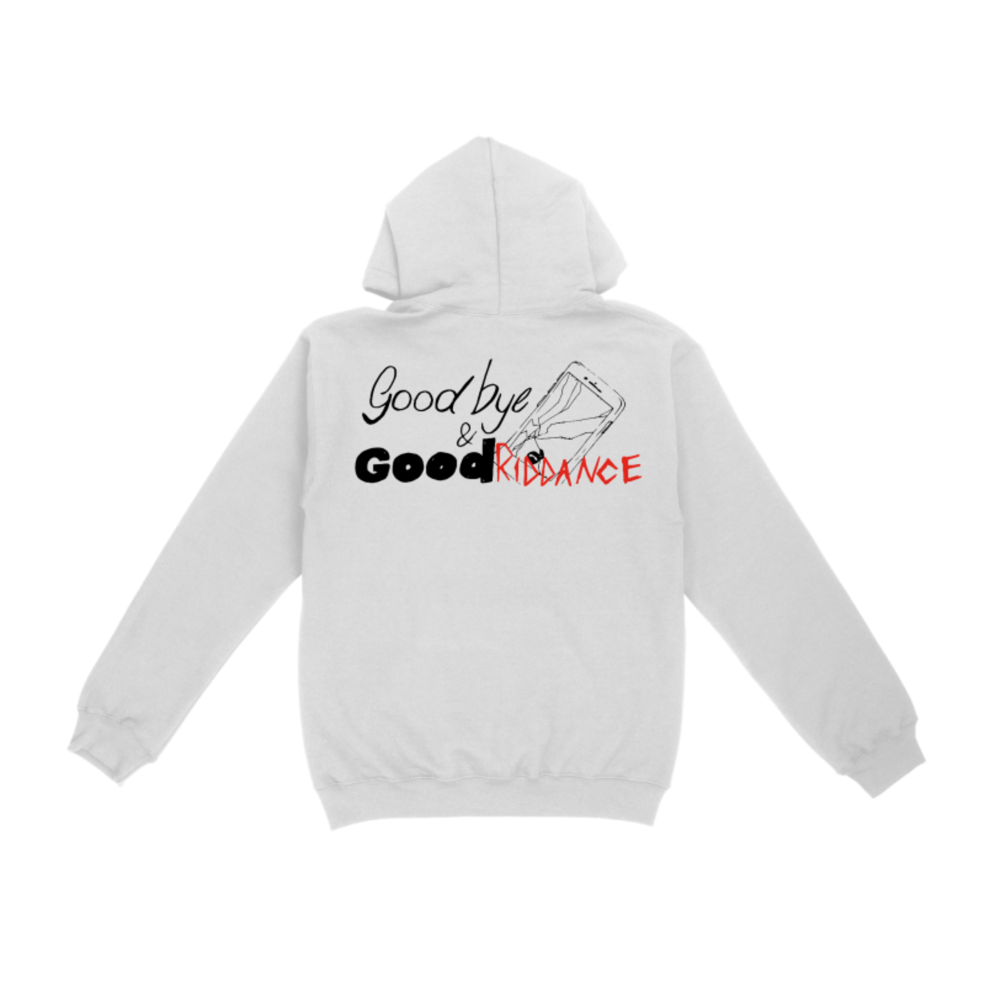 Goodbye & Good Riddance Hoodie Size XXL