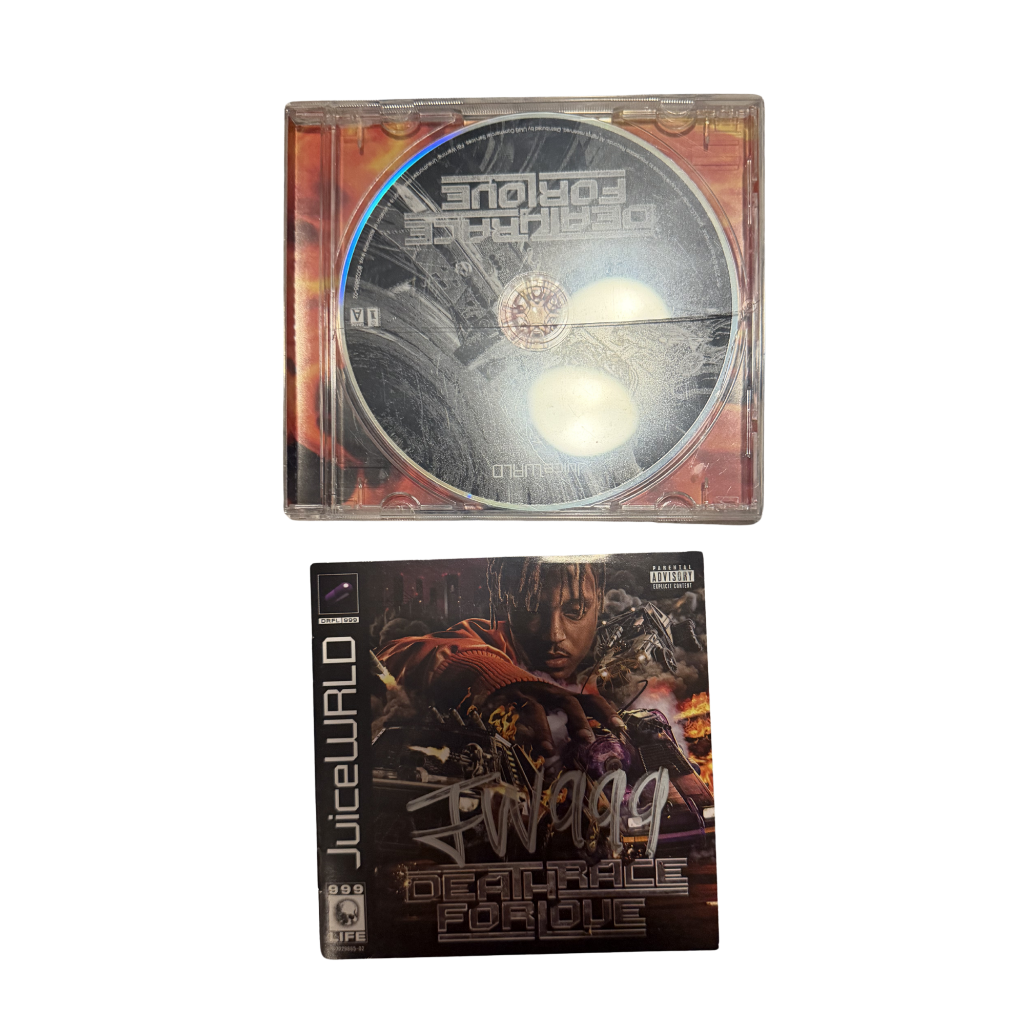 Juice WRLD Autographed DRFL CD