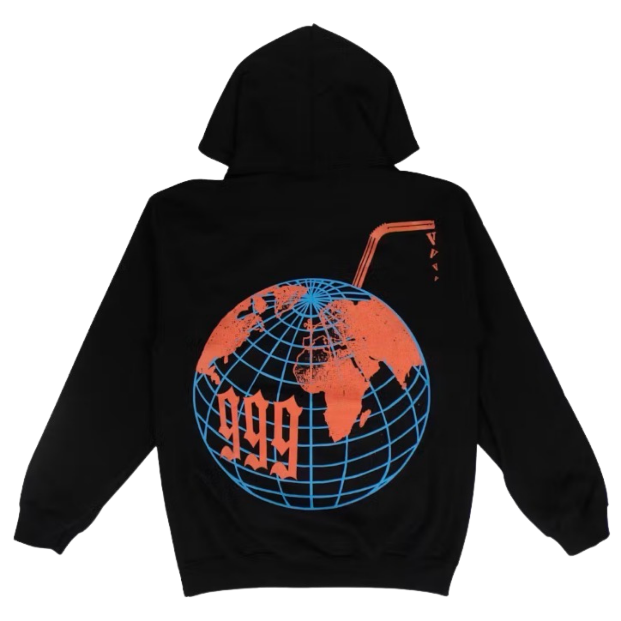 DRFL Vlone Globe Hoodie Size Small