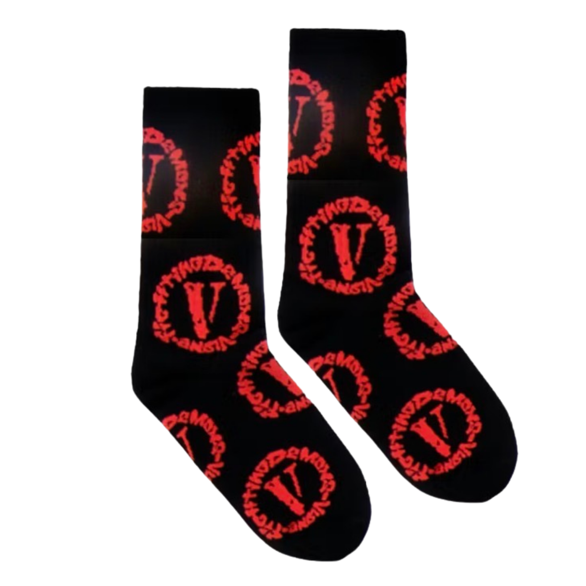 Fighting Demons Vlone Socks