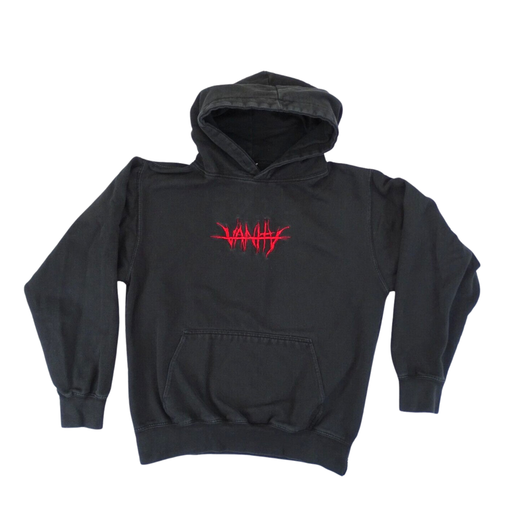 No Vanity Embroidered Hoodie Size M
