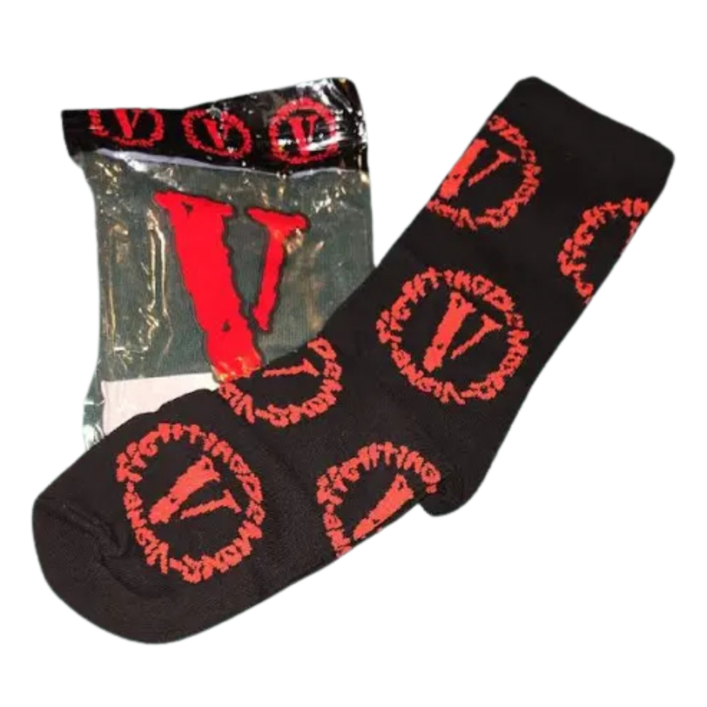 Fighting Demons Vlone Socks