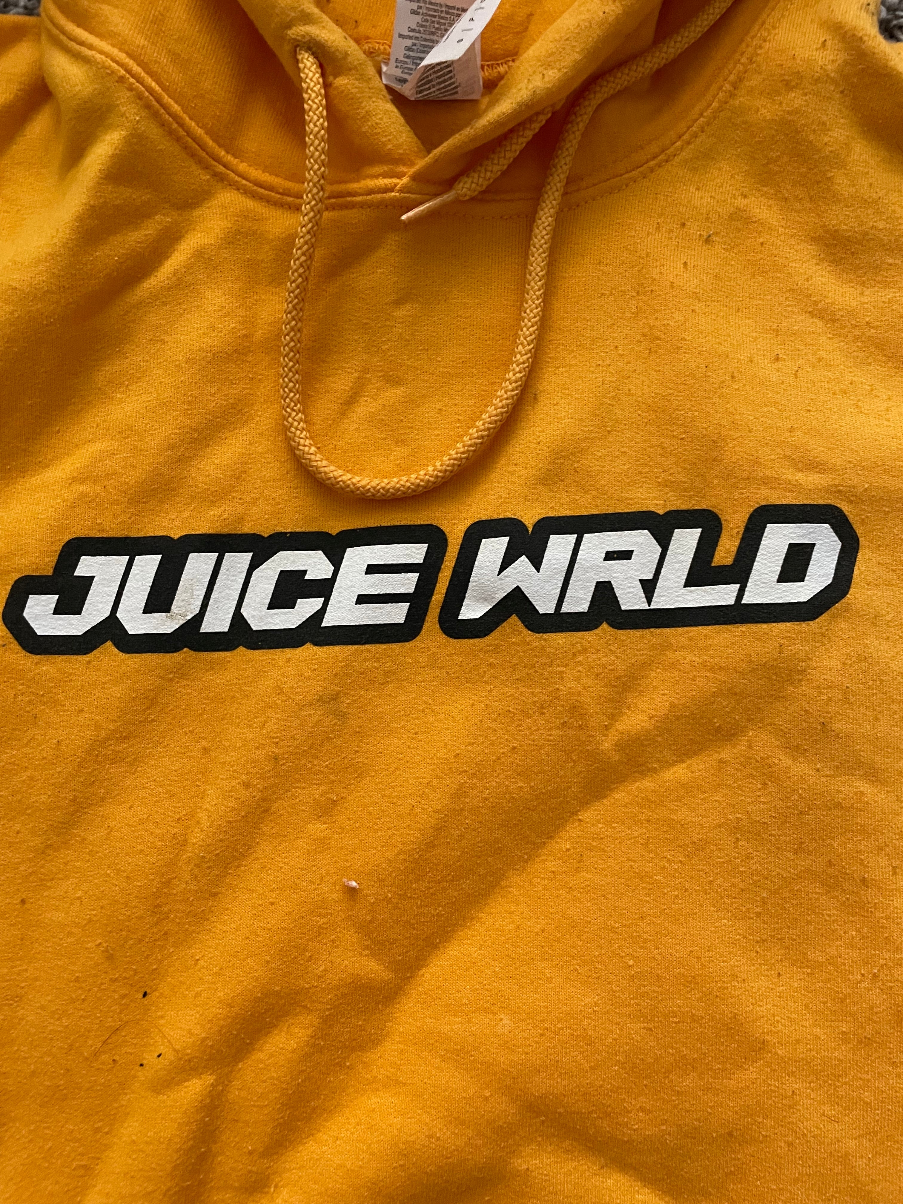 Juice WRLD Logo Hoodie Size Small