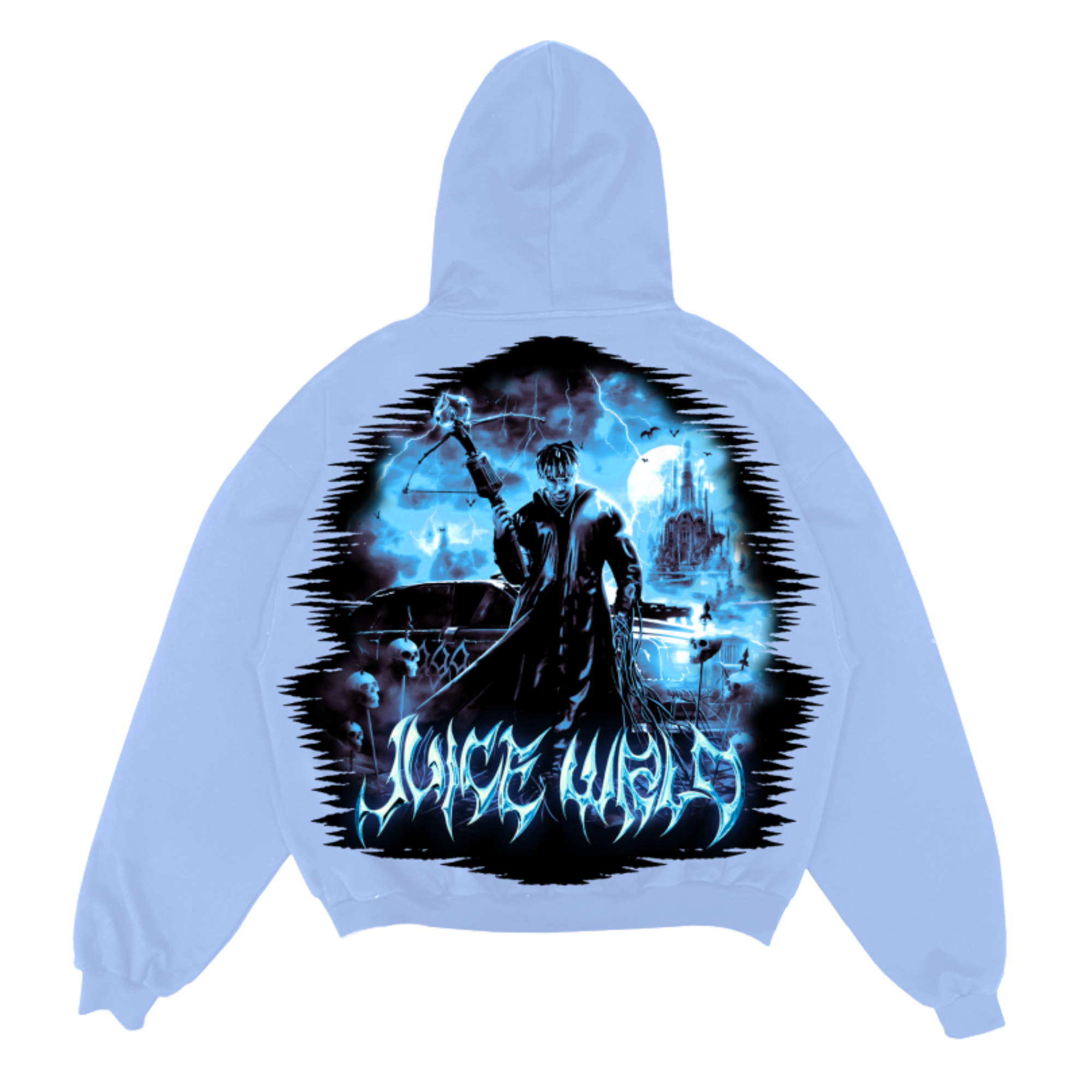 Fighting Demons Zip Up Jacket Size L