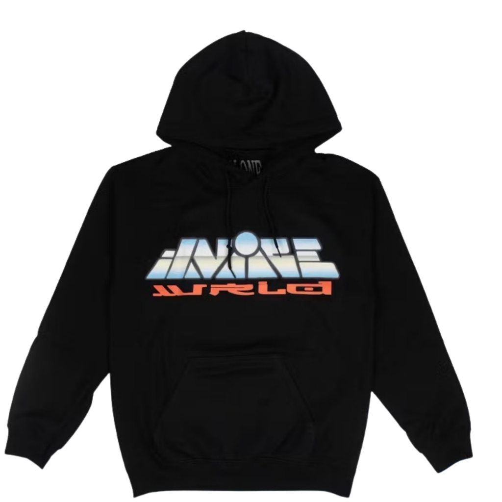 DRFL Vlone Globe Hoodie Size Small