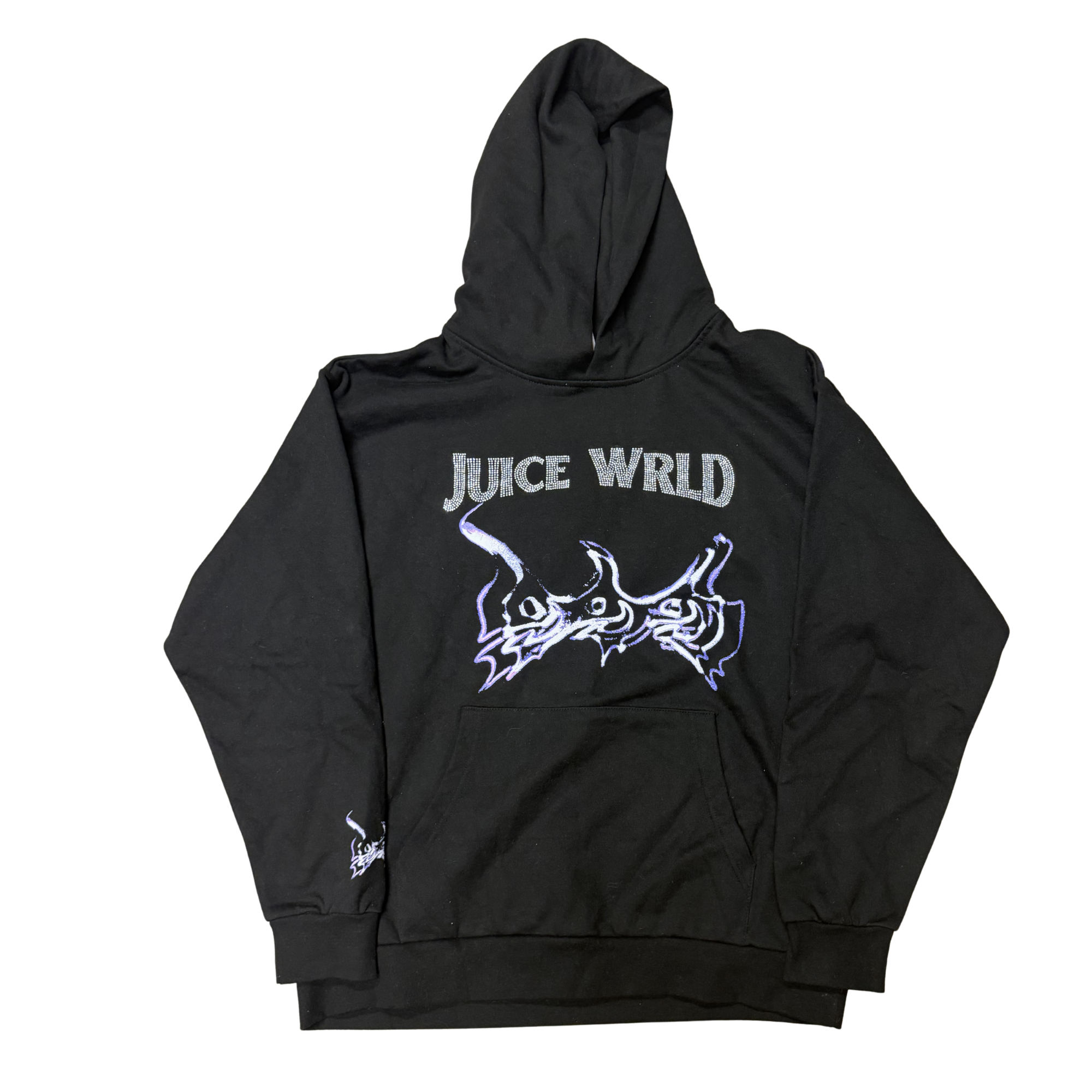 Sudadera con capucha de pedrería Talla XXL