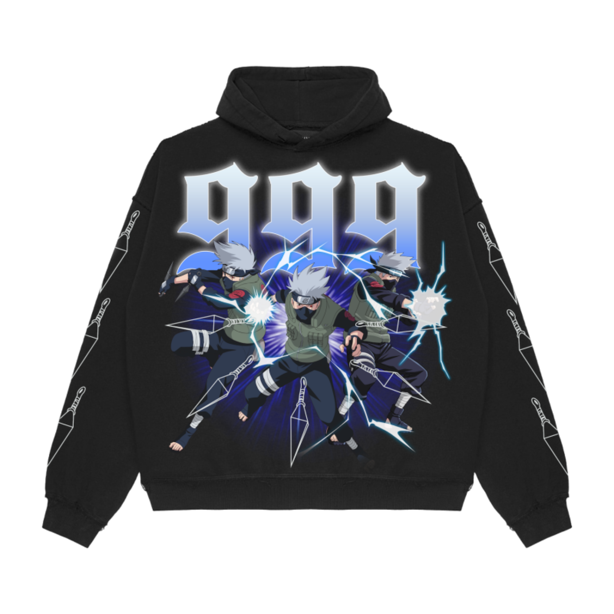 999 x Naruto Hoodie Size L & XL