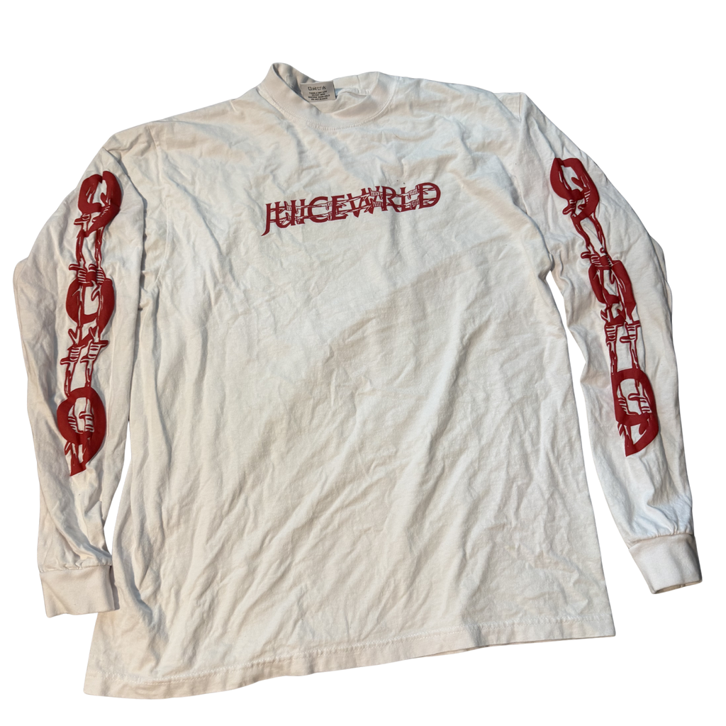 Barbed Wire Longsleeve v2 2/ Tour Dates Size X-Large