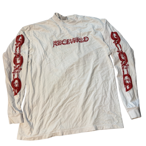 Barbed Wire Longsleeve v2 2/ Tour Dates Size X-Large