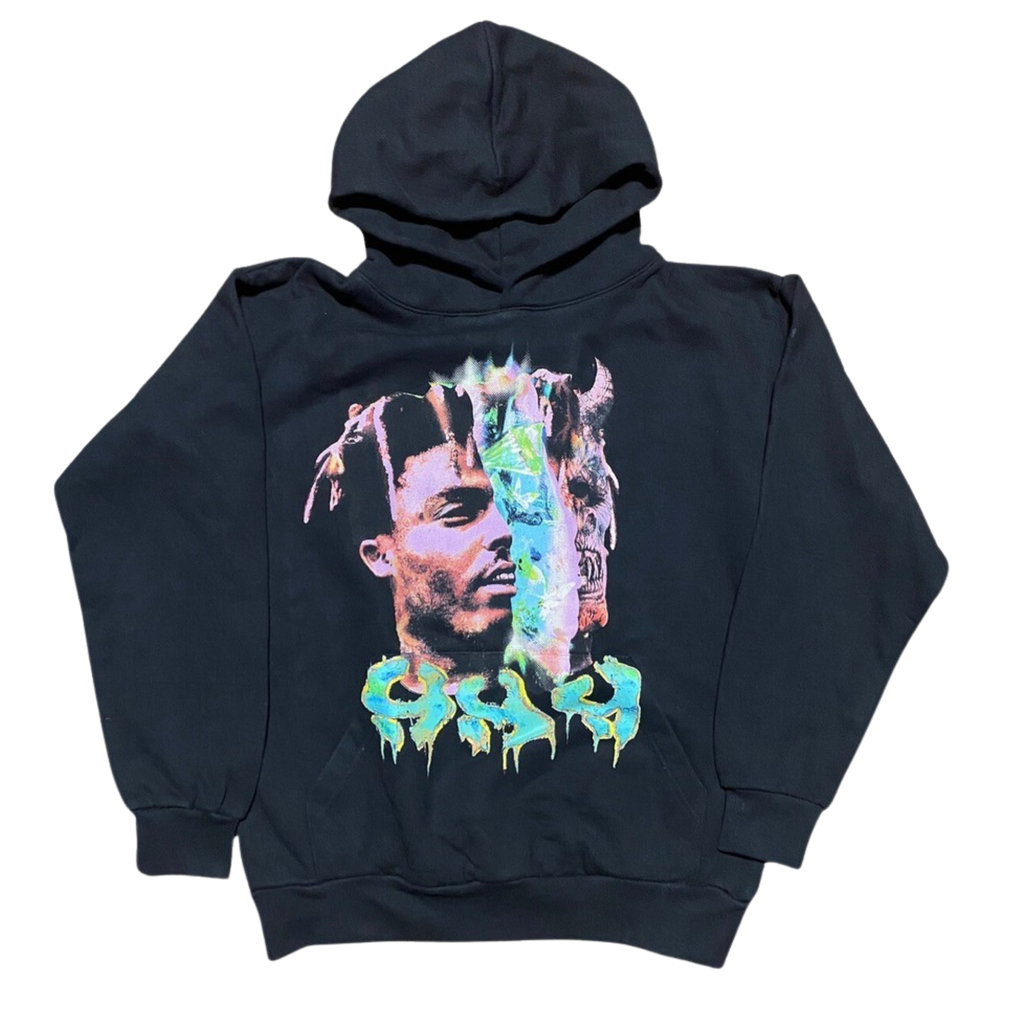 Fighting Demons Vlone Hoodie Size Medium