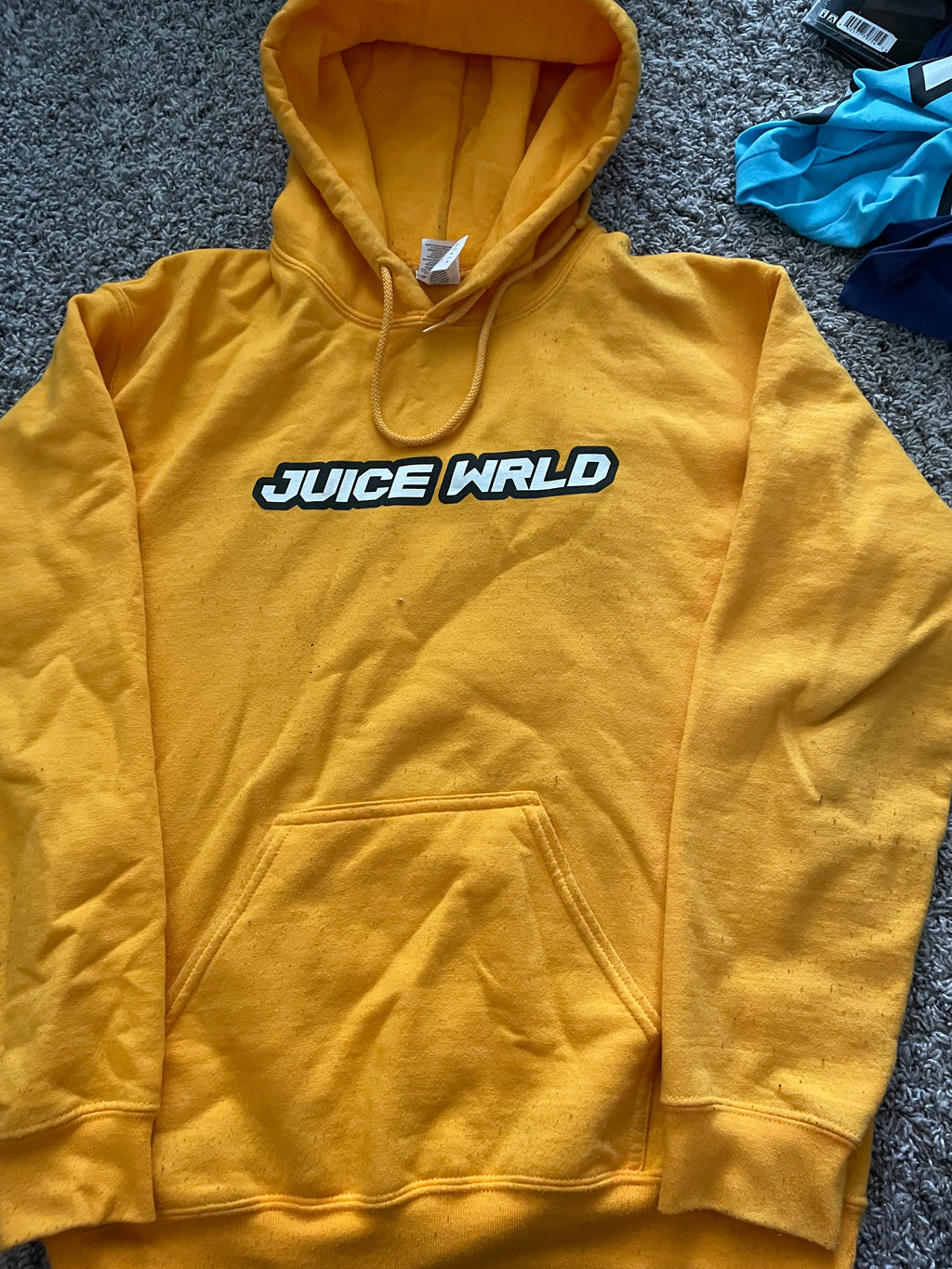 Juice WRLD Logo Hoodie Size Small