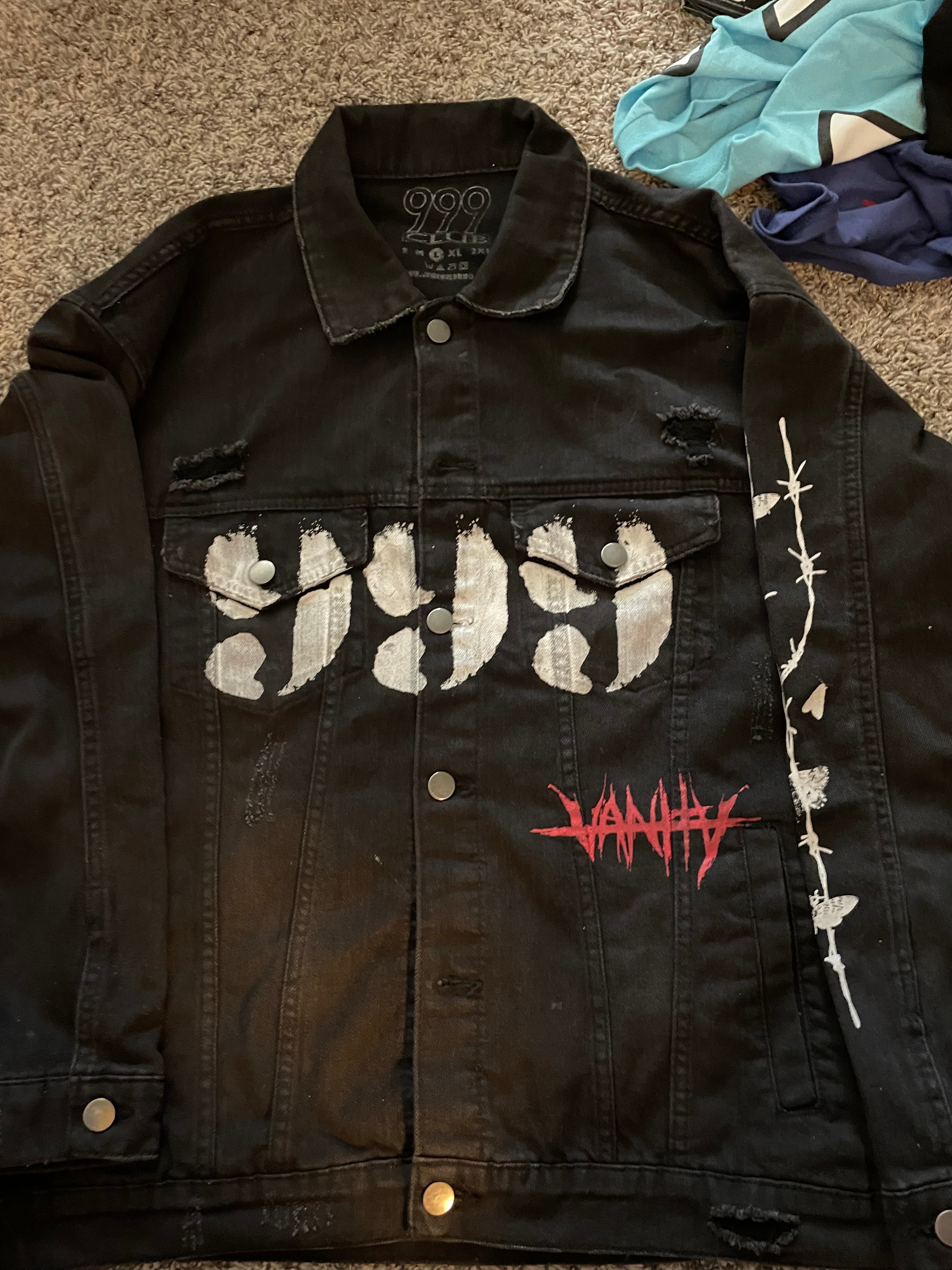 Forget Me Denim Jacket Size Large