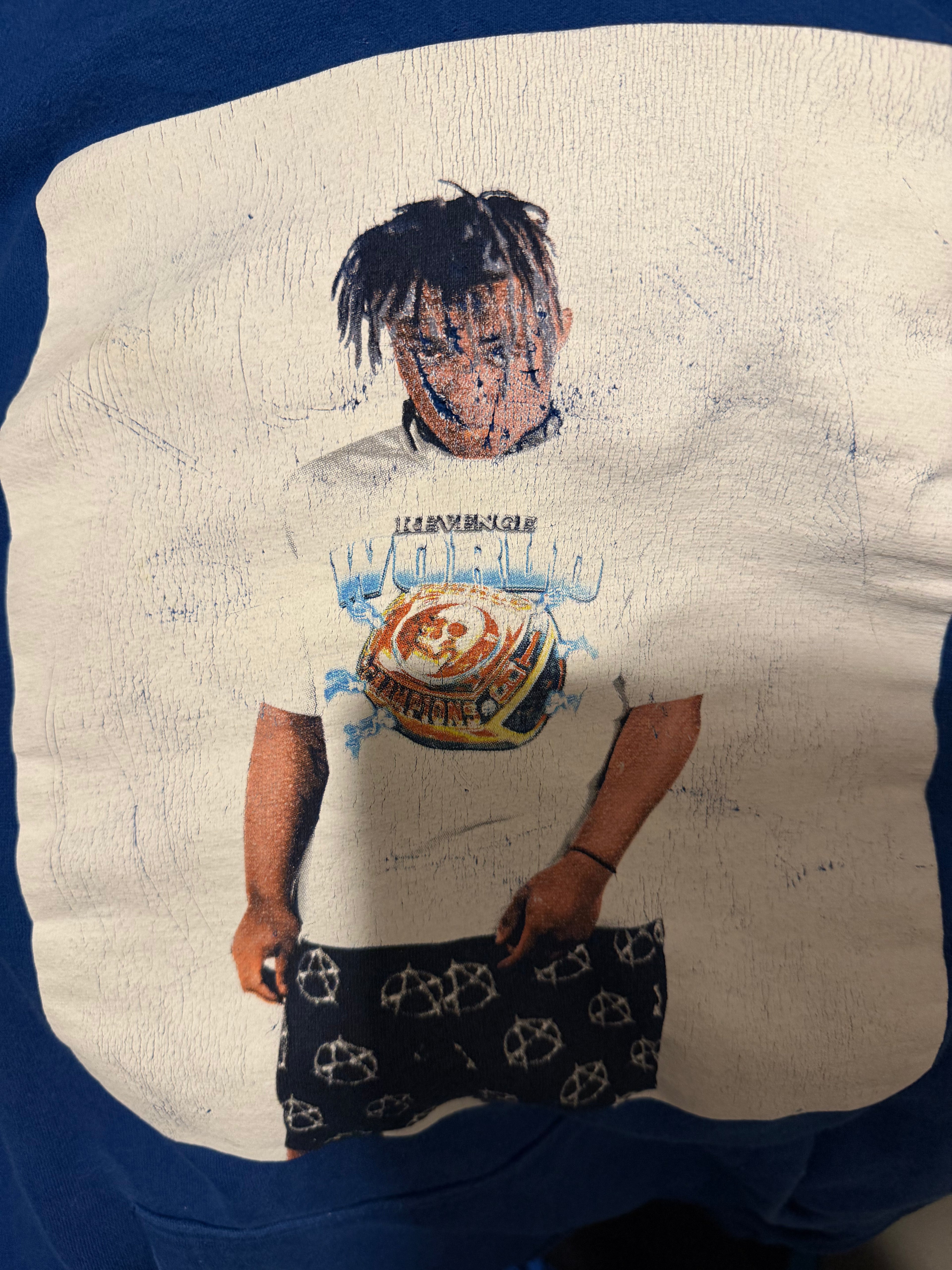 Revenge x LND Photo Hoodie Size Medium