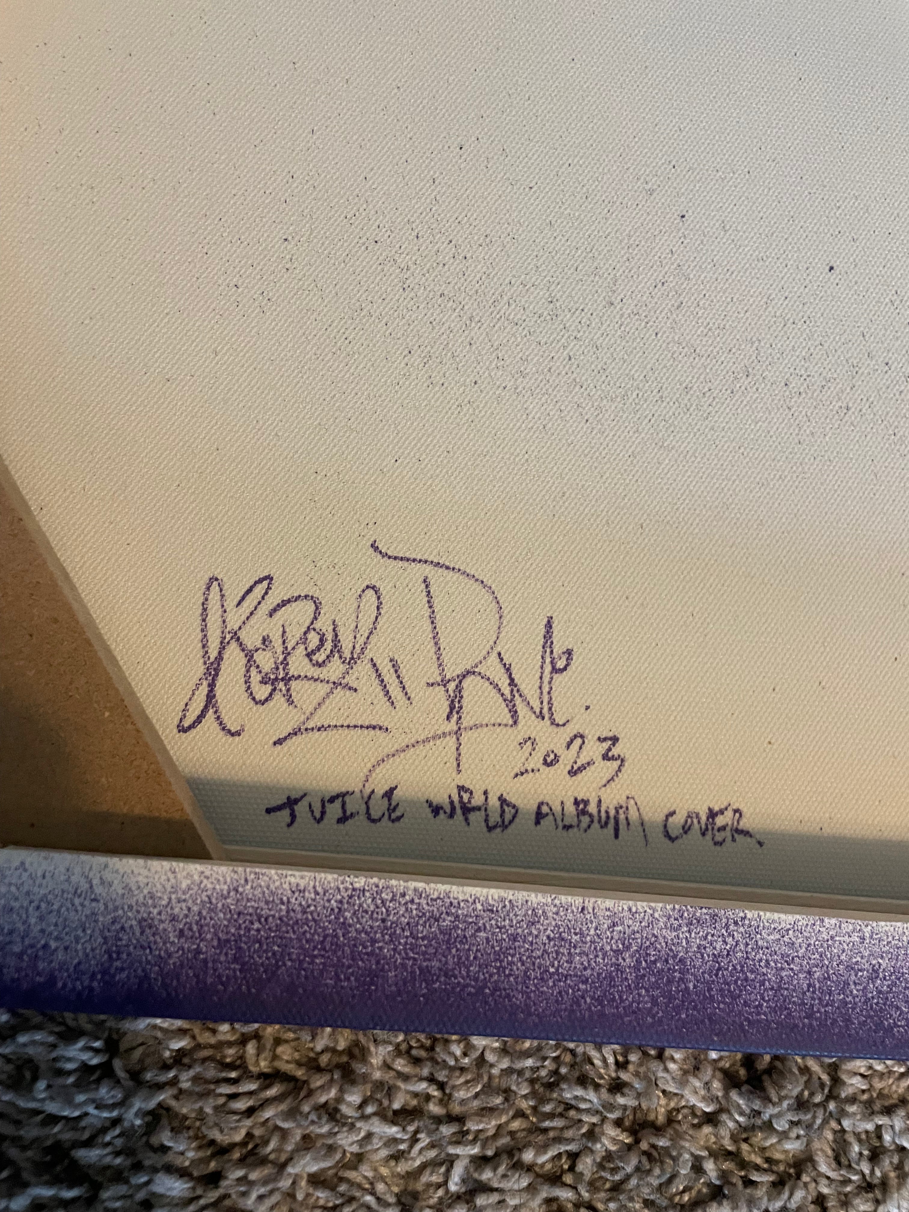 Hand Painted LND Canvas