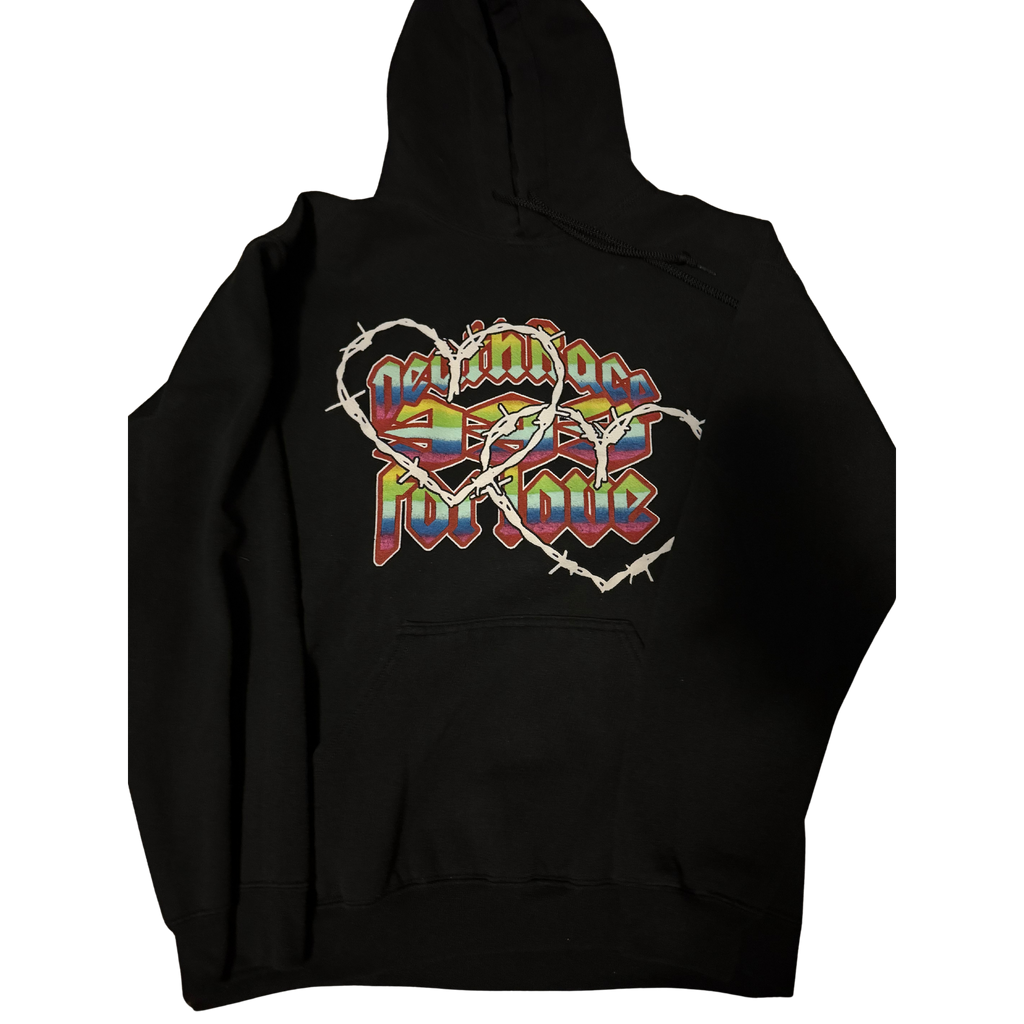 DRFL Hearts Hoodie Size Medium