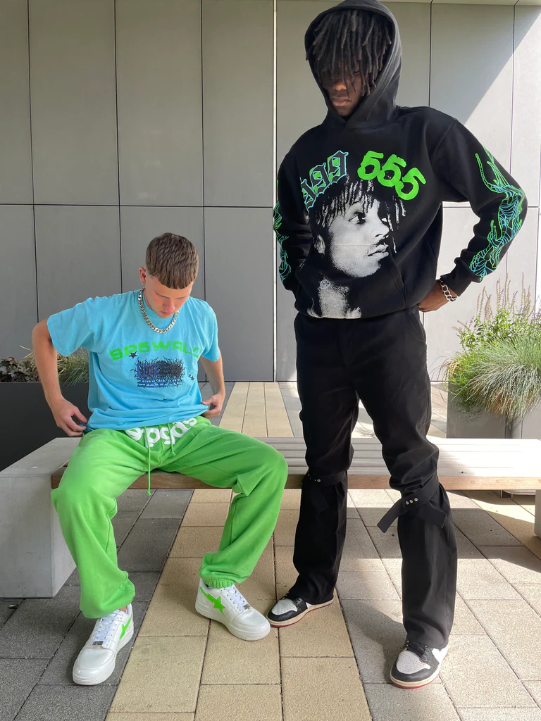 999 x Sp5der Hoodie Size Small